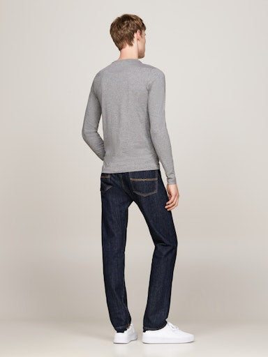 T-shirts lange mouw grijs Tommy Hilfiger