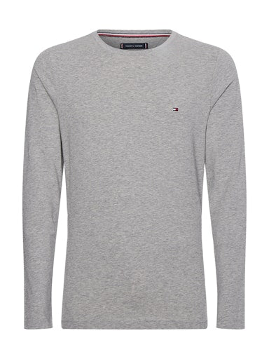 T-shirts lange mouw grijs Tommy Hilfiger