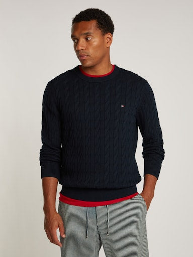 Pulls navy Tommy Hilfiger