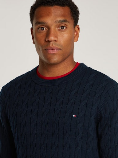 Pulls navy Tommy Hilfiger