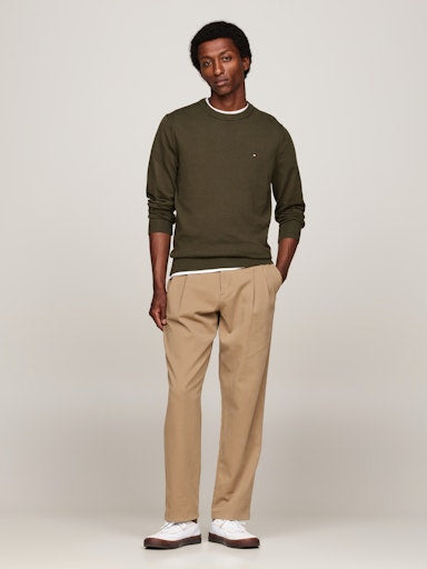 Pulls groen Tommy Hilfiger