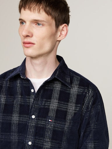 Hemden lange mouw multicolor Tommy Hilfiger