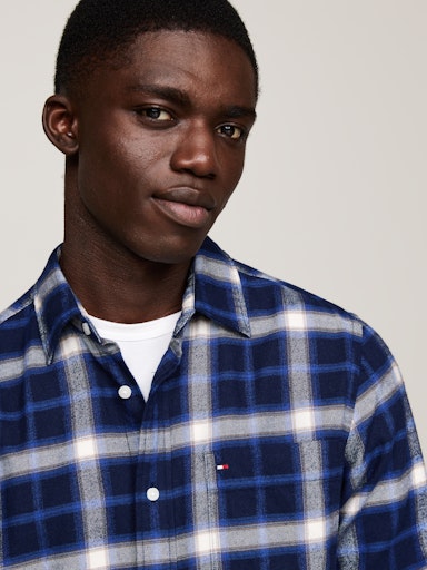 Hemden lange mouw multicolor Tommy Hilfiger