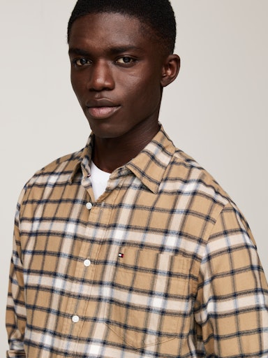Hemden lange mouw multicolor Tommy Hilfiger