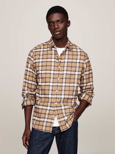 Hemden lange mouw multicolor Tommy Hilfiger