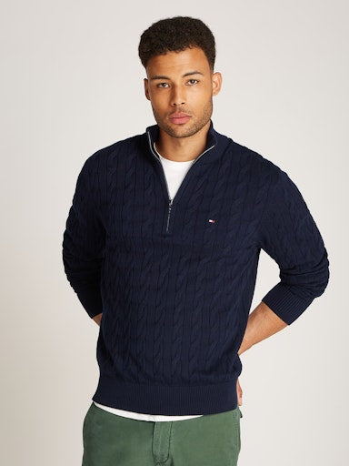 Cardigans navy Tommy Hilfiger