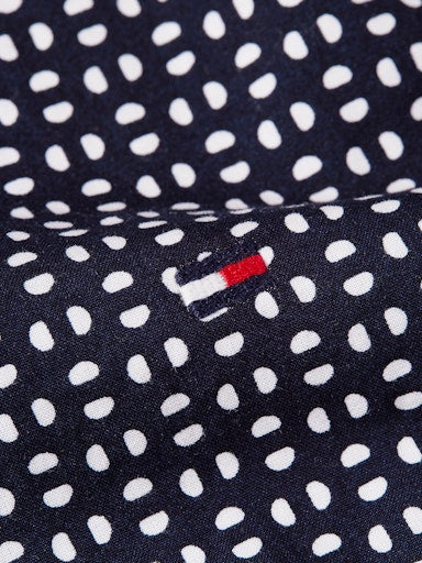Hemden lange mouw blauw Tommy Hilfiger