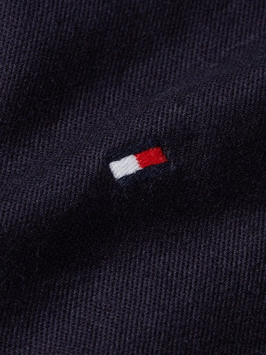 Hemden lange mouw navy Tommy Hilfiger