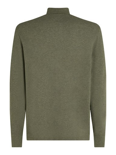 Polo's lange mouw groen Tommy Hilfiger