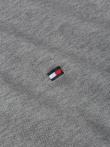 Polo's lange mouw grijs Tommy Hilfiger