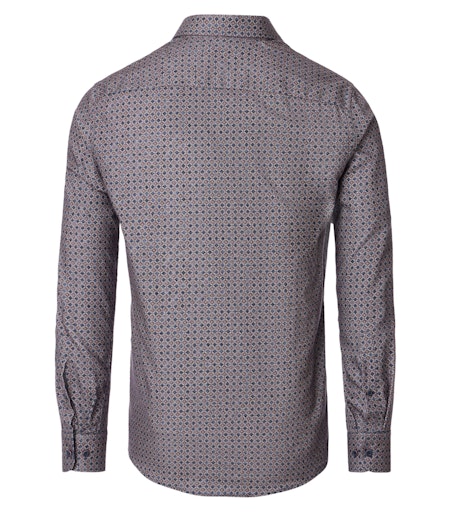 Hemden lange mouw blauw Casa Moda