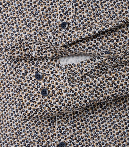 Hemden lange mouw bruin Casa Moda