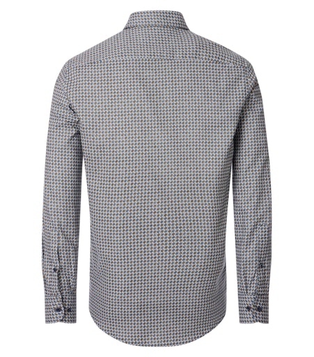 Hemden lange mouw blauw Casa Moda