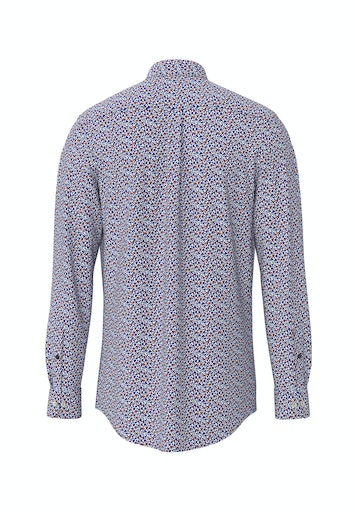 Hemden lange mouw blauw Fynch-Hatton