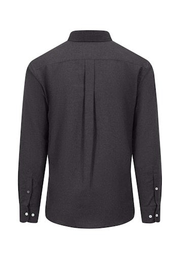 Hemden lange mouw grijs Fynch-Hatton