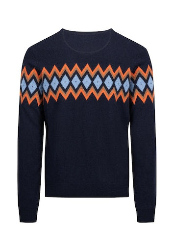 Pulls blauw Fynch-Hatton