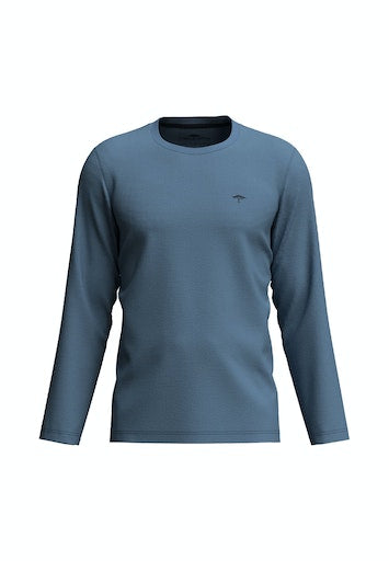 T-shirts lange mouw blauw Fynch-Hatton