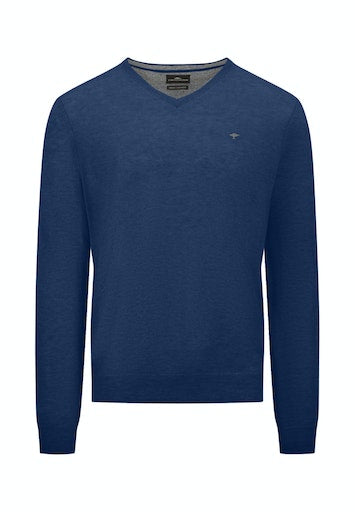 Pulls blauw Fynch-Hatton