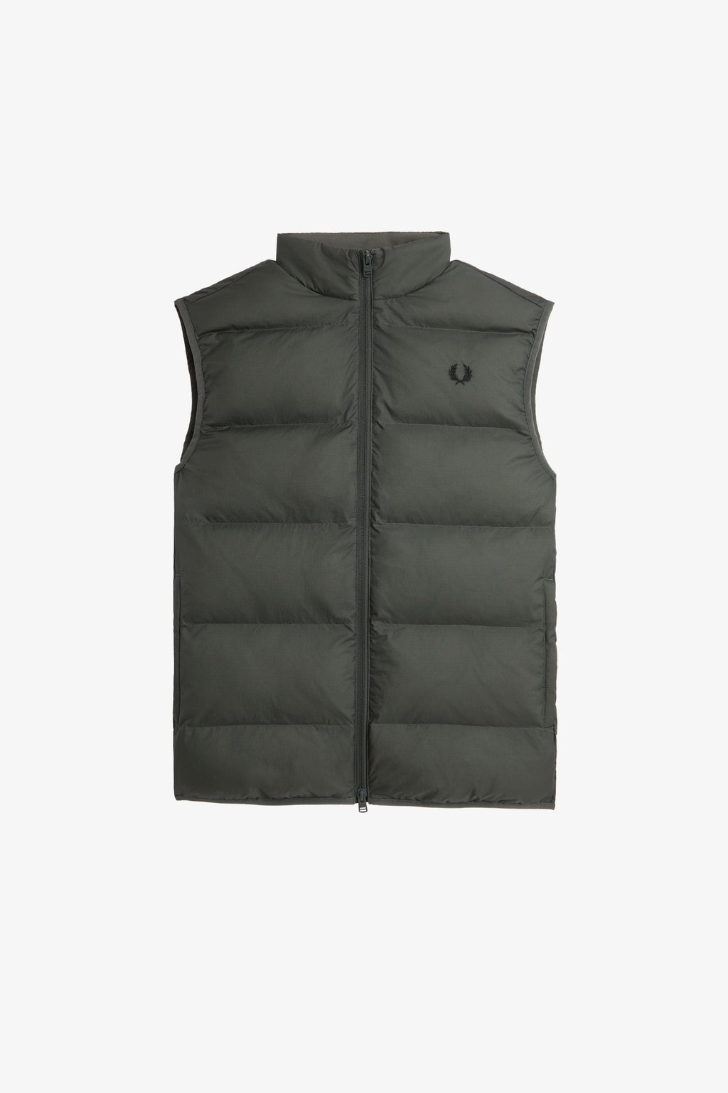 Bodywarmers groen Fred Perry