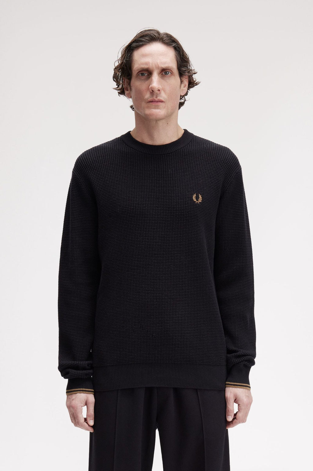 Pulls zwart Fred Perry