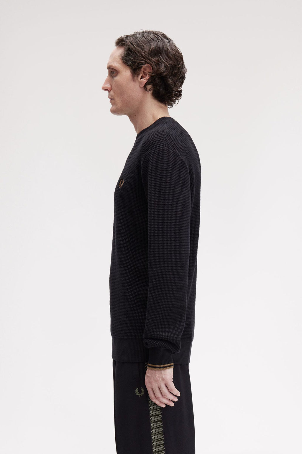 Pulls zwart Fred Perry
