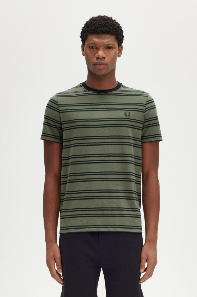 T-shirts korte mouw groen Fred Perry