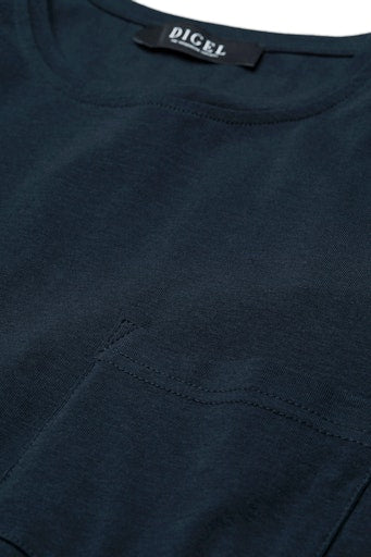 T-shirts lange mouw blauw DIGEL