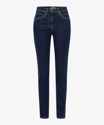 Enkelbroeken blauw RAPHAELA by BRAX
