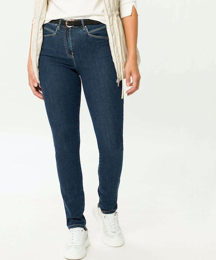 Enkelbroeken blauw RAPHAELA by BRAX
