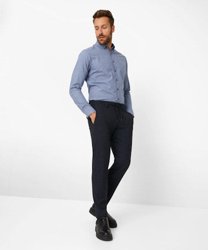 Hemden lange mouw blauw BRAX