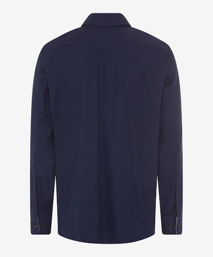 Hemden lange mouw navy BRAX
