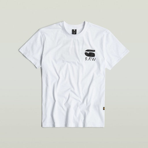 T-shirts korte mouw wit G-Star Raw