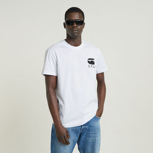 T-shirts korte mouw wit G-Star Raw