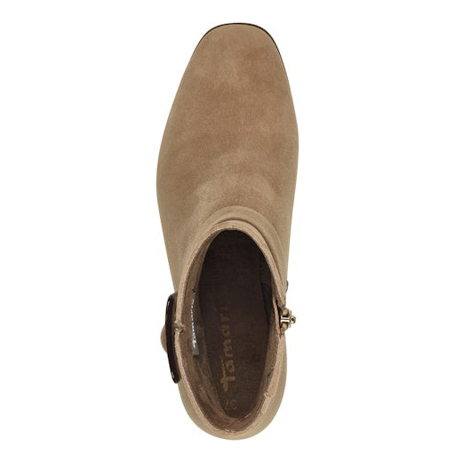 Enkellaarzen beige Tamaris