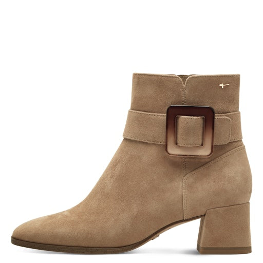 Enkellaarzen beige Tamaris