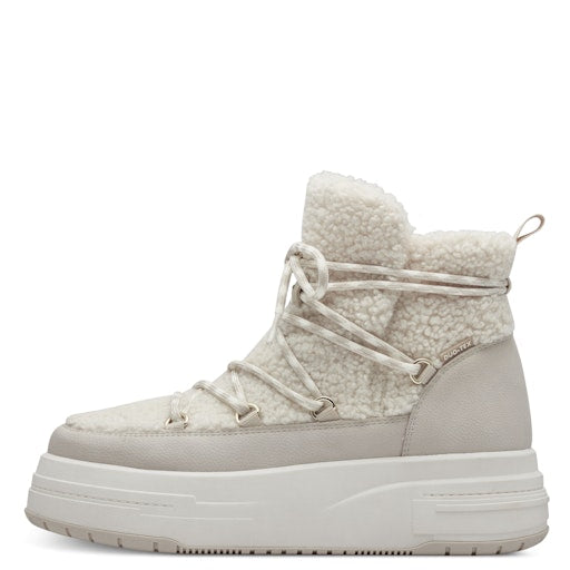 Enkellaarzen beige Tamaris