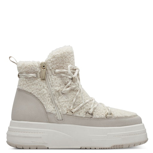 Enkellaarzen beige Tamaris