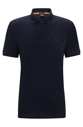Polo's korte mouw blauw Boss Men Black