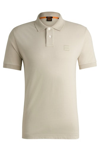 Polo's korte mouw beige Boss Men Black