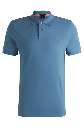 Polo's korte mouw blauw Boss Men Black