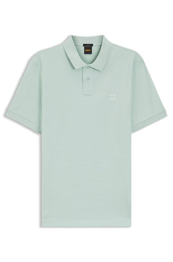 Polo's korte mouw blauw Boss Men Orange