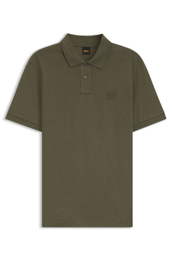 Polo's korte mouw groen Boss Men Orange