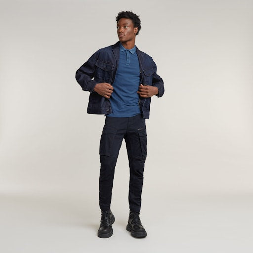 Polo's korte mouw blauw G-Star Raw