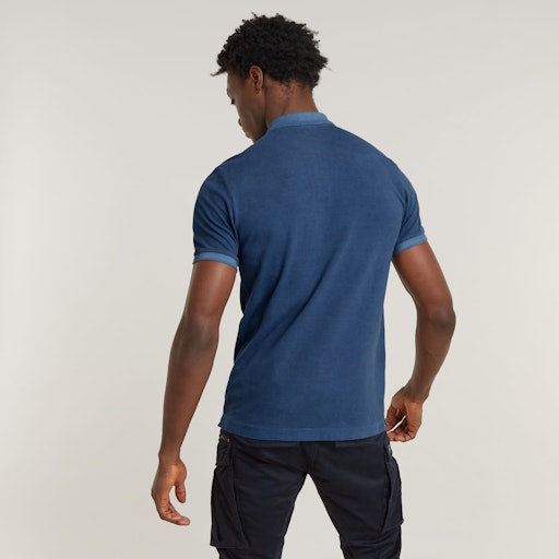 Polo's korte mouw blauw G-Star Raw