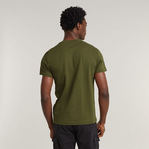 T-shirts korte mouw groen G-Star Raw