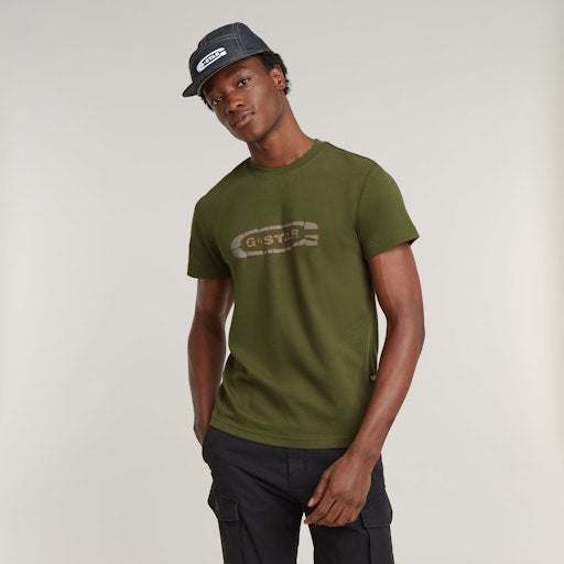 T-shirts korte mouw groen G-Star Raw