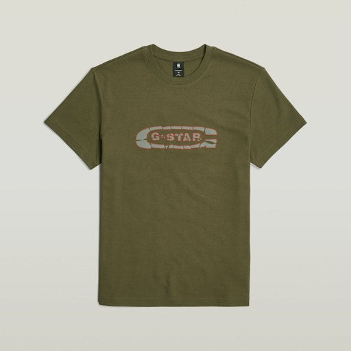 T-shirts korte mouw groen G-Star Raw