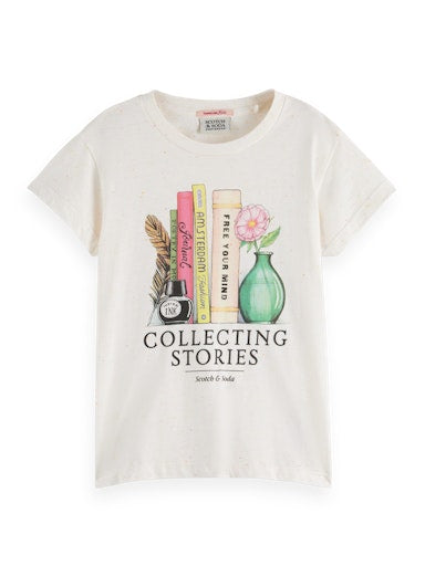T-shirts korte mouw beige Scotch & Soda