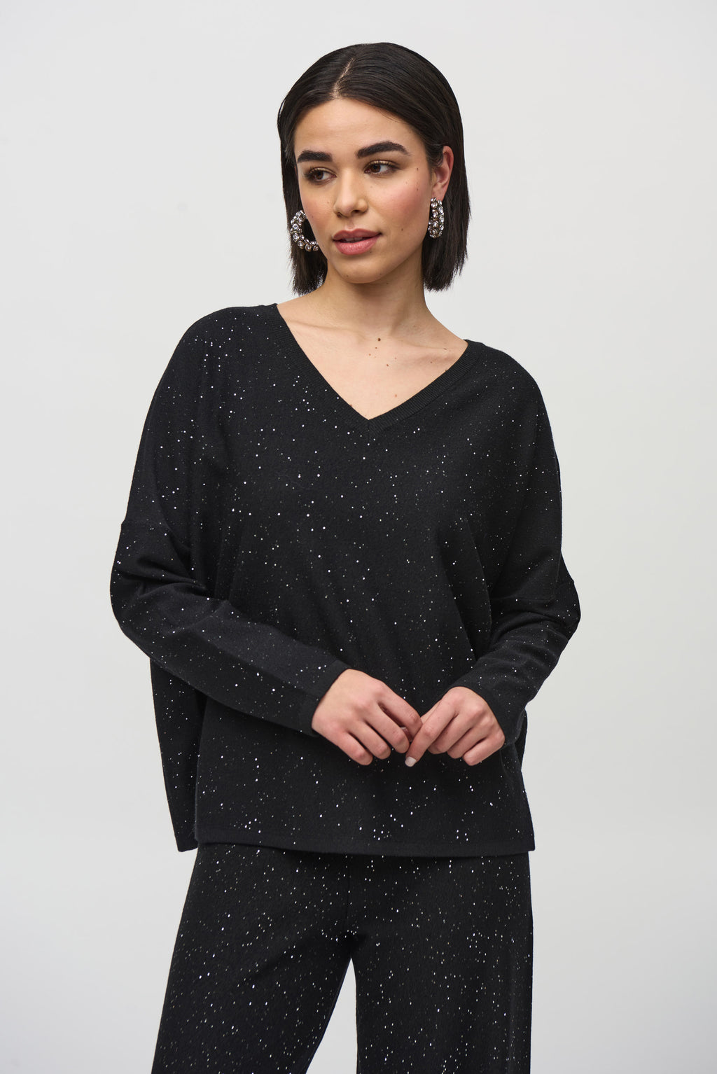 Blouses lange mouw zwart Joseph Ribkoff