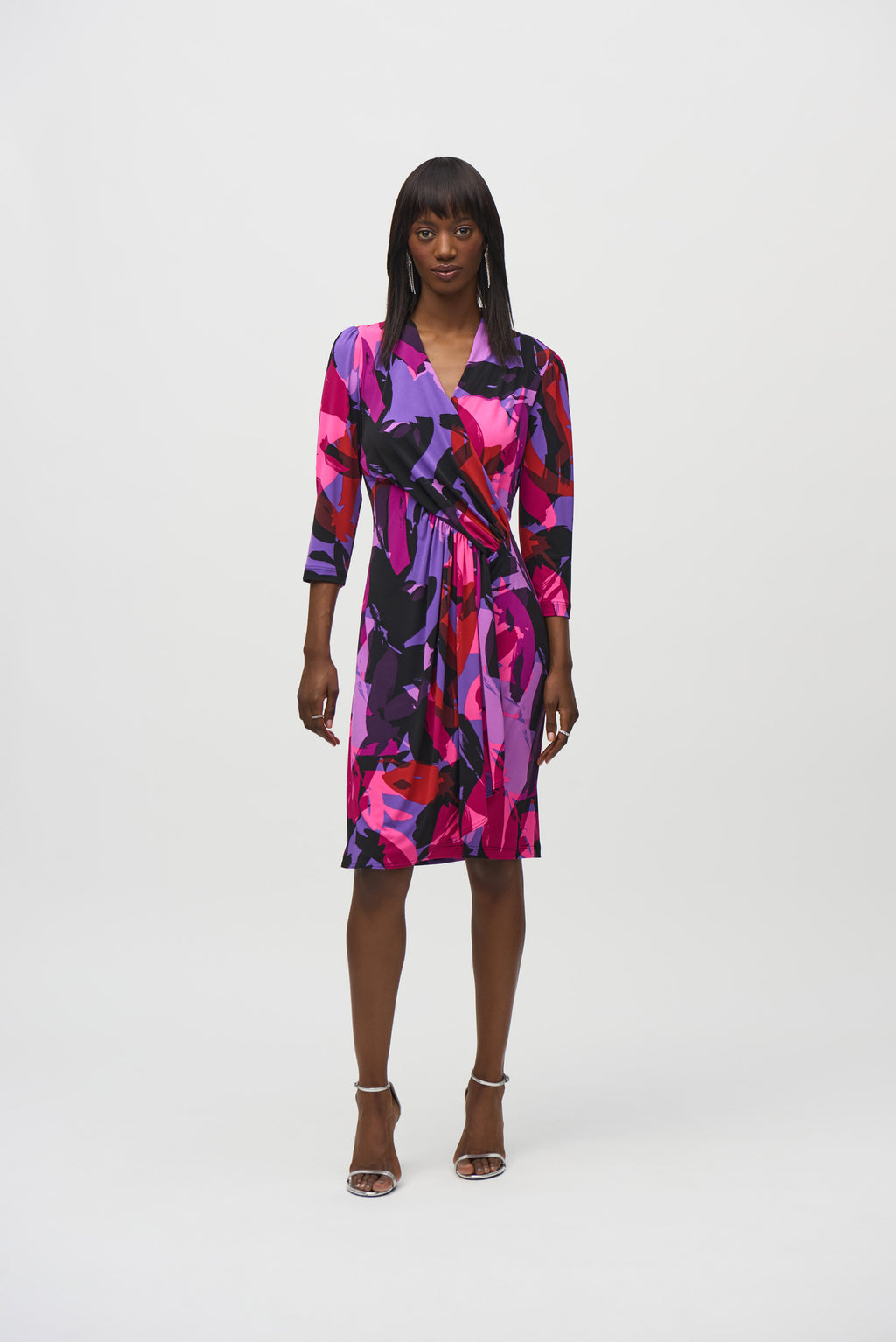 Jurken lange mouw multicolor Joseph Ribkoff